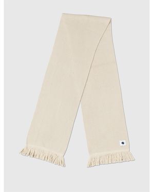 Pretty Green Norbury Midweight Scarf - Natural