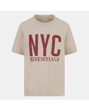 Blank Essentials Nyc Cotton Short Sleeve Oversized T-Shirt - Multicolour