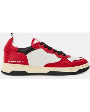 Steve Madden Easton Low-Top Trainers - Red