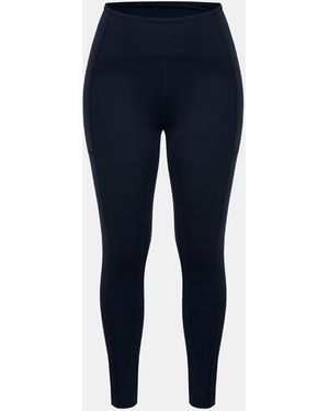 La Gear High Waisted Full Length Skinny Fit Performance Gym Leggings - Blue