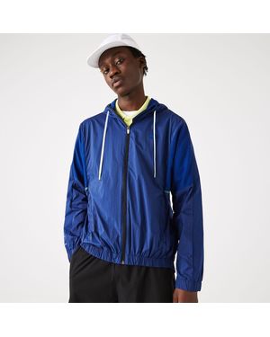 Lacoste Colour-Block Windbreaker - Blue