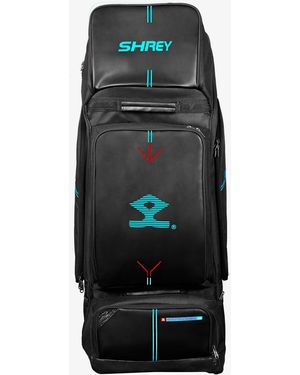Shrey Meta Duffle Wheelie 120 Cricket Bag - Black