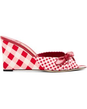 Jimmy Choo Wedge Sandals - Red