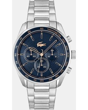 Lacoste Boston Stainless Steel Chronograph Watch - Blue