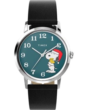 Timex Adults Marlin 54 Analogue Quartz Watch - Black