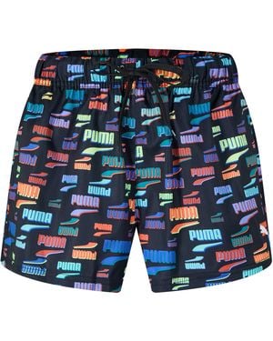 PUMA Adults Swim Shorts - Blue
