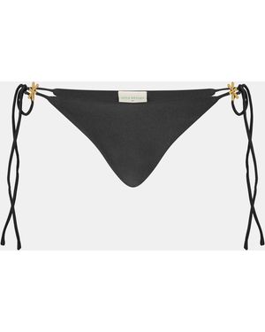 Asta Resort Juliana Tie Side Bikini Bottoms - Black