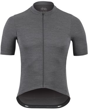 Dhb Merino Short Sleeve Jersey - Grey
