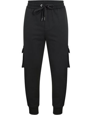 Moose Knuckles Hartsfield Closed Hem Fleece Joggers - Black