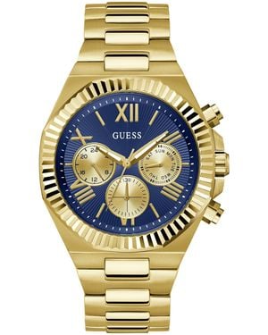 Guess Equity Analogue Quartz Watch - Metallic