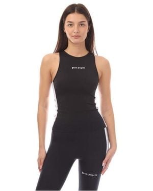 Palm Angels Track Active Tank Top - Black