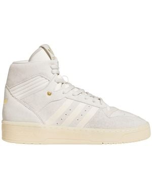 adidas Originals Rivalry Hi-Top Trainers - Natural