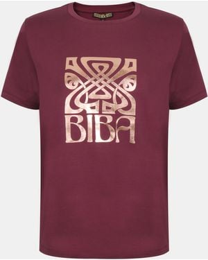 Biba Logo T-Shirt - Pink