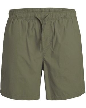 Jack & Jones Woven Tracksuit Shorts - Green
