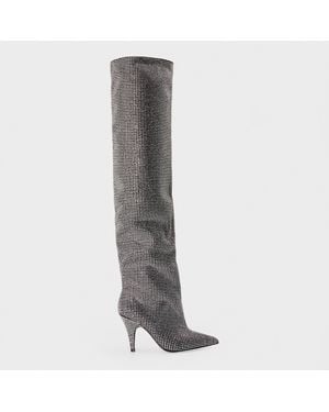 Steve Madden Mazer R Knee High Boots - Grey