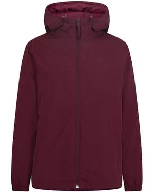 Timberland Wr Insulated Water Resistant Rain Anorak - Purple