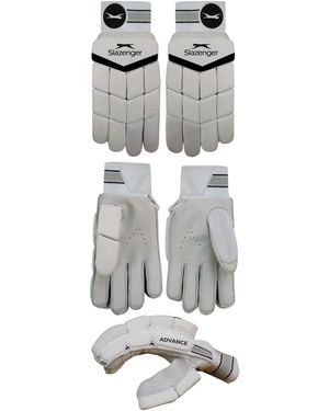 Slazenger 1881 Advance Cricket Batting Glove - Grey