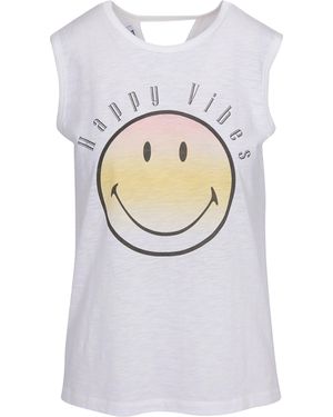 Pj Salvage Smiley Tank Top - Grey