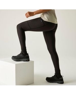 Regatta Monira Hiking Water-Repellent Leggings - Black
