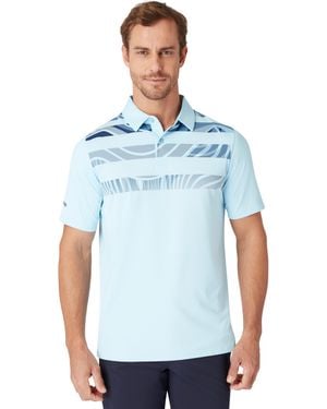 Callaway Apparel Short-Sleeve Performance Polo Shirt - Blue