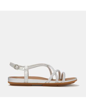 Fitflop Gracie Crystal Sandals - White