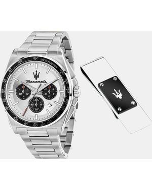 Maserati Quartz Analogue Quartz Watch - Metallic