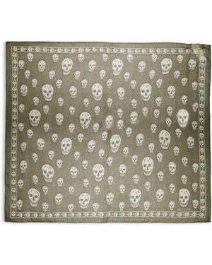 McQueen Alex Silk Chiffon Sc Ld63 - Metallic