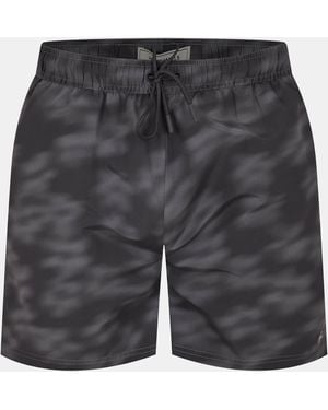 Jack Wills Jw Blurred Floral Swim Shorts - Grey