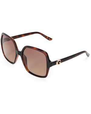Guess Square Sunglasses - Brown