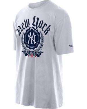 KTZ Mlb Throwback Oversized T-Shirt - Blue