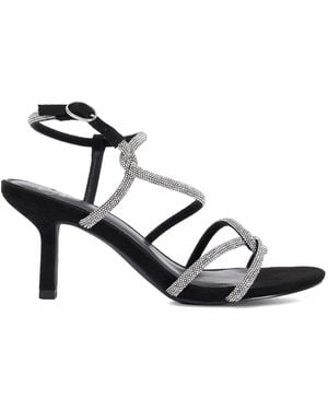 Dune Malfi Heeled Sandals - Black