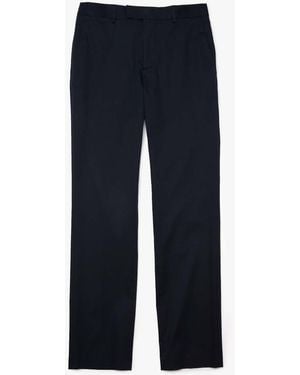 Lacoste Slim Fit Stretch Cotton Chinos - Blue