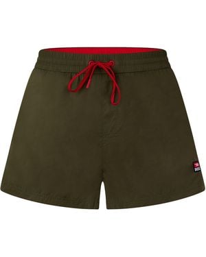 DIESEL Mike-Patch Swim Shorts - Green
