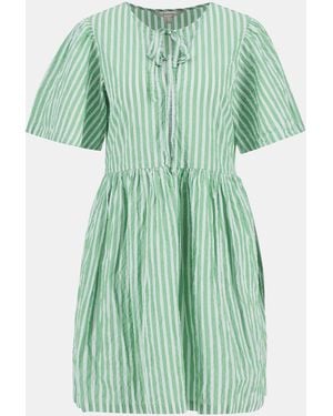 Barbour Daison Structured Mini Dress - Green