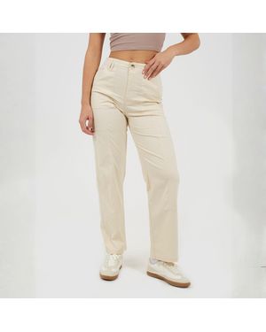 Brave Soul Cargo Trousers - Natural