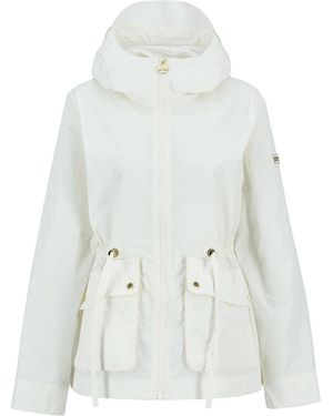 Barbour Piper Showerproof Jacket - White