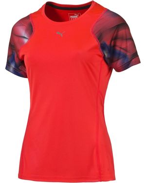 PUMA (10) Graphic Ss Tee - Red