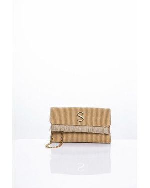 Sorena Clutch Bag - Natural