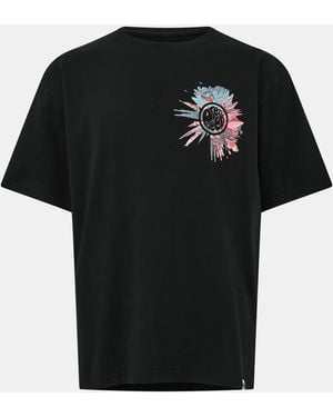 Ma Strum Regular Fit Back Print T-Shirt - Black