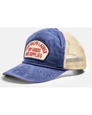 Polo Ralph Lauren Vintage Trucker Cap - Blue