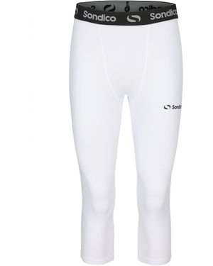 Sondico Core Three Quarter Base Layer Tights - White