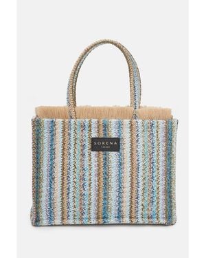 Sorena Tote Bag - Blue