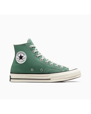 Converse Adults Chuck 70 Canvas High-Top Trainers - Green