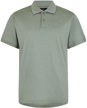 Belstaff Steel Short Sleeve Polo Shirt - Green