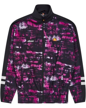 Ellesse Boulevard T Tech Fleece Tracksuit Top - Purple