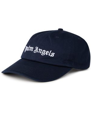 Palm Angels Logo Cap - Blue