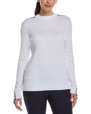 Callaway Apparel Crew Neck Jumper - White