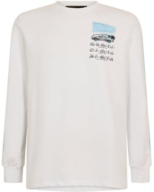 Criminal Damage Time Code Long Sleeve T-Shirt - White
