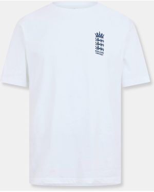 Castore Ashes Tour Crew Neck T-Shirt - White