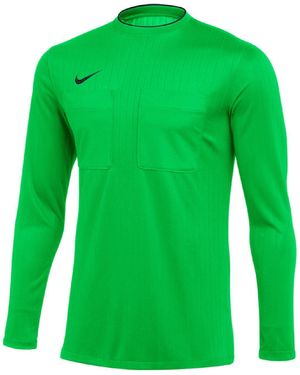 Nike Long-Sleeve Dri-Fit Crew-Neck Referee Shirt - Green